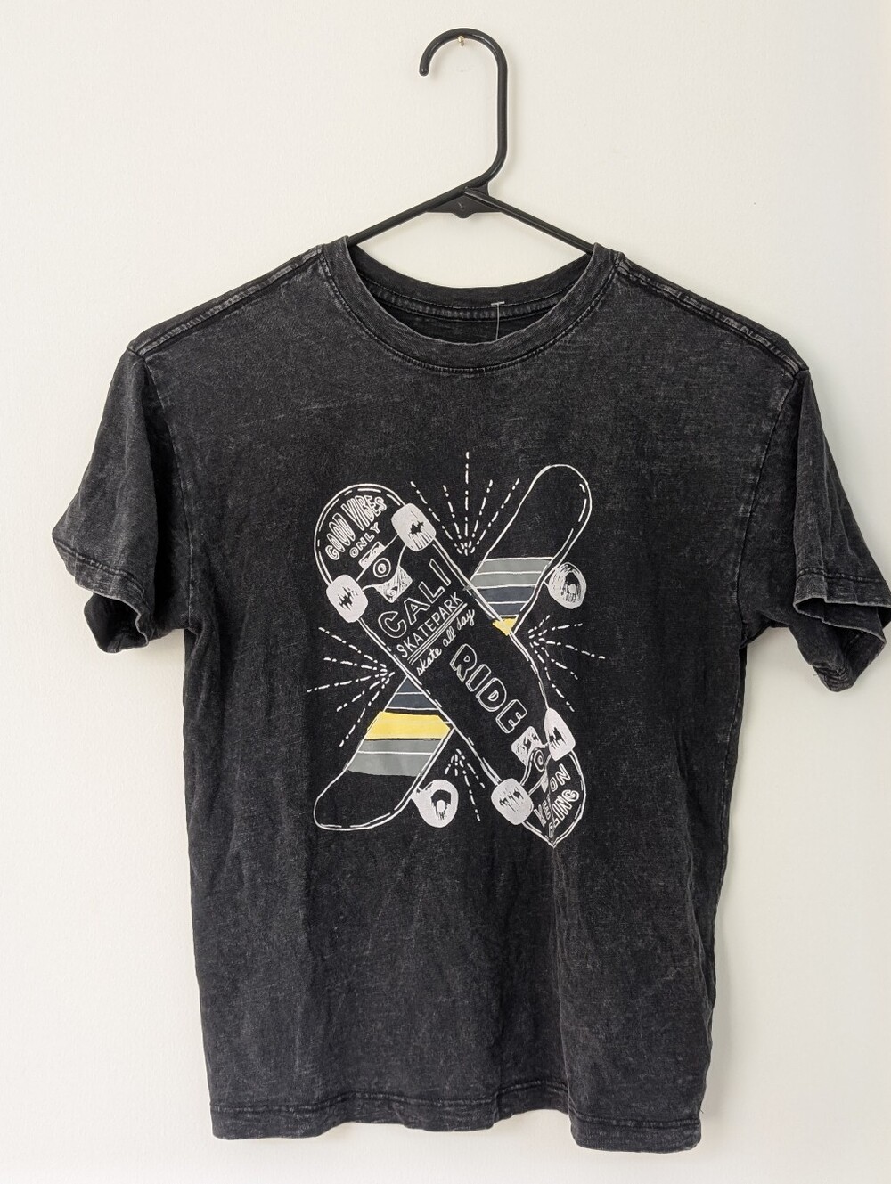 dip Black Crewneck Skateboard Graphic Tee